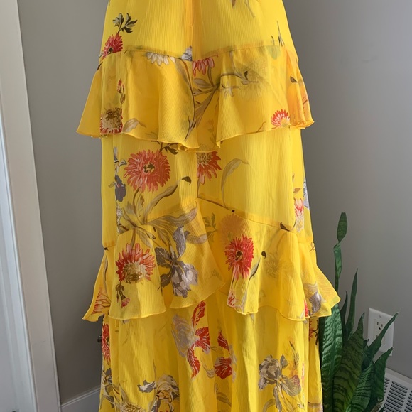 🆕 ASOS, V-neck Floral Tiered Dress - Picture 9 of 10